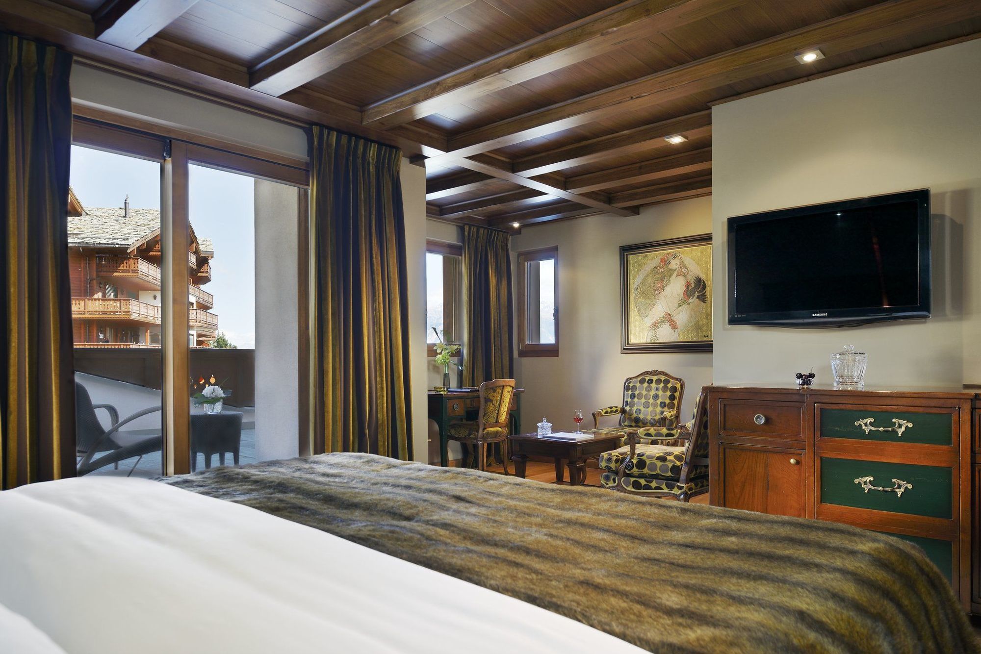 Guarda Golf Hotel & Residences Кран-Монтана Екстер'єр фото
