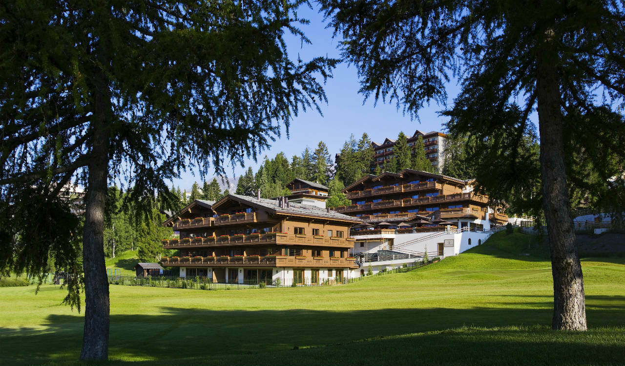 Guarda Golf Hotel & Residences Кран-Монтана Екстер'єр фото